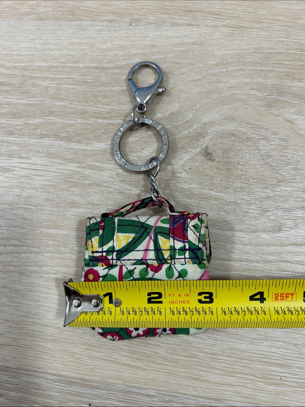 Small Fabric Keychain Pouch - Picture 3 of 5